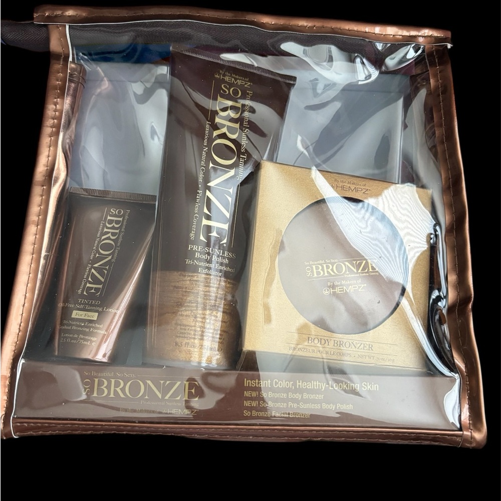 HEMPZ So Bronze Body Bronzer Set